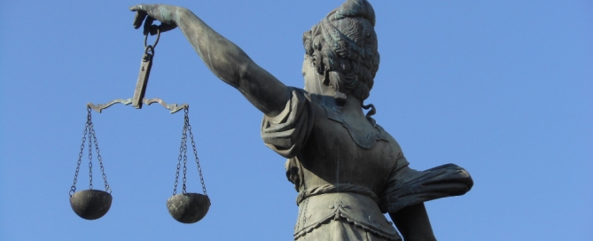 Michael Coghlan Scales of Justice - Frankfurt Version