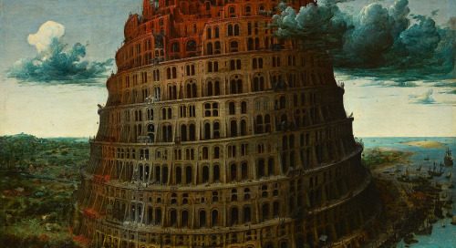Pieter Bruegel the Elder, The Tower of Babel, c. 1564.
